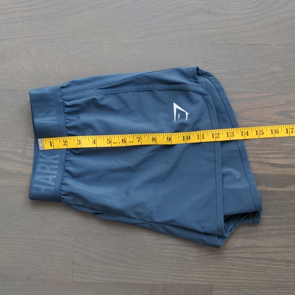 GYMSTARK | Training Loose Fit Shorts Pull On Stretchy Waistband, Teal, Womens L - Picture 9 of 9